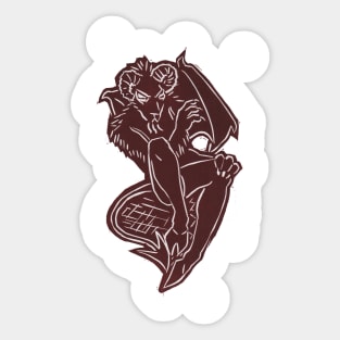 Jersey Devil Rules OK Sticker